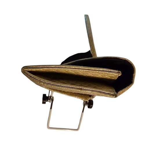 Mundi Gold Sparkly Wristlet With Black Coin Purse - Picture 4 of 10